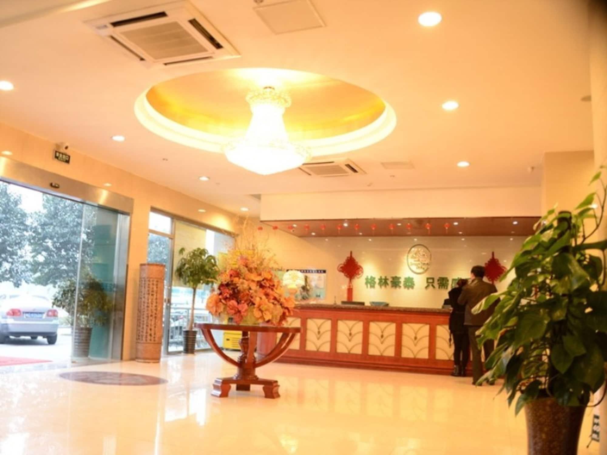 Greentree Inn Anhui Bengbu Longhu Express Hotel Exteriér fotografie